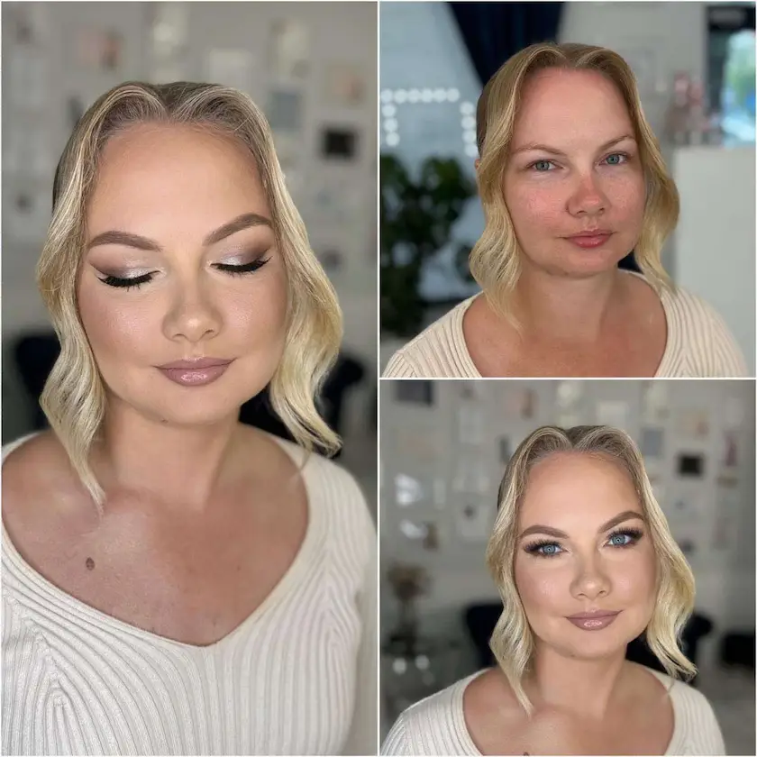Metamorfoza makijażu Siedlce - przed i po 8